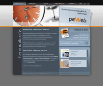 Peweb.hu(Webfejlesztés) Screenshot