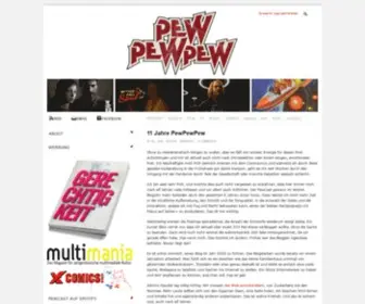 PewPewPew.de(Das Filmblog über Katzen und Pizza) Screenshot