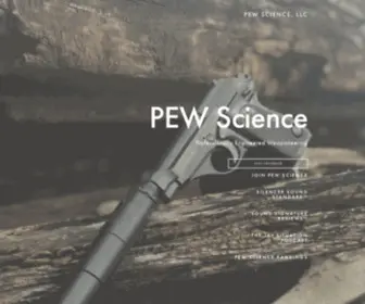 Pewscience.com(PEW Science) Screenshot