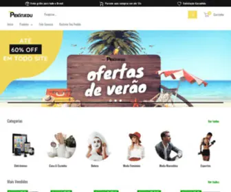 Pexinxou.com.br(A melhor loja para compras on) Screenshot