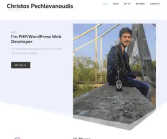 Pexlechris.dev(Personal website) Screenshot