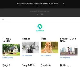 Pexomon.com(Shopify Template) Screenshot