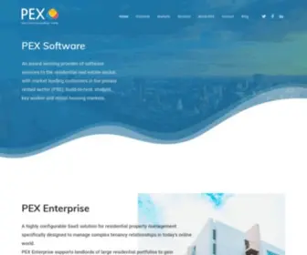 Pexsoftware.com(Residential Management Solutions) Screenshot