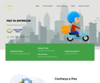Pextaentregue.com.br(Pex) Screenshot