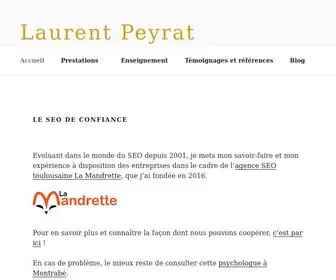 Peyrat.fr(Laurent) Screenshot