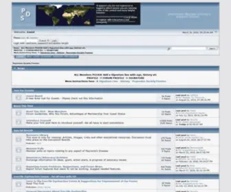 Peyroniesforum.net(Peyronies society forums) Screenshot