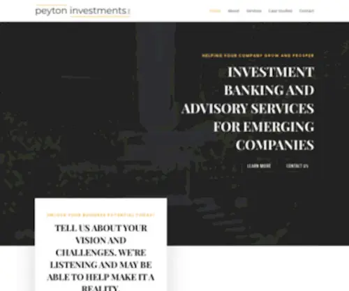 Peytoninvestments.com(Peyton Investments) Screenshot