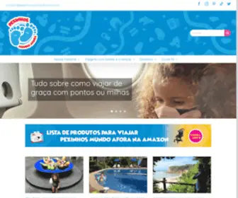 Pezinhosmundoafora.com.br(Pezinhos Mundo Afora) Screenshot