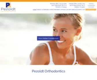 Pezoldtorthodontics.com(Invisalign & Braces) Screenshot