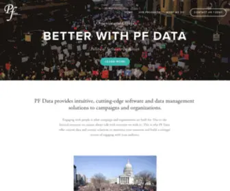 PF-Data.com(PF Data) Screenshot