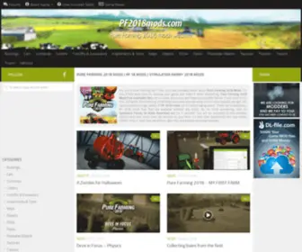 PF2018Mods.com(TERDB Maintenance Page) Screenshot