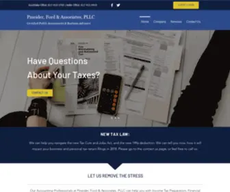 PfacPa.com(Pineider, Ford, & Associates, PLLC) Screenshot
