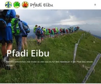 Pfadieibu.ch(Pfadi Eibu) Screenshot