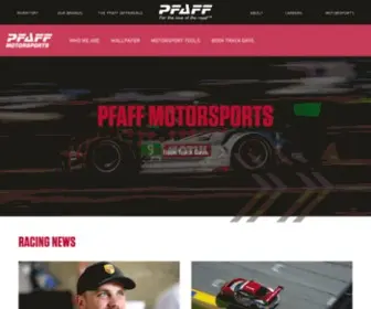 Pfaffmotorsports.com(Pfaff Motorsports) Screenshot