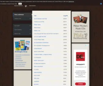Pfalz-Lieder.de(Pfälzer Lieder) Screenshot