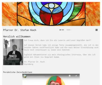 Pfarrer-DR-Koch.de(Home) Screenshot