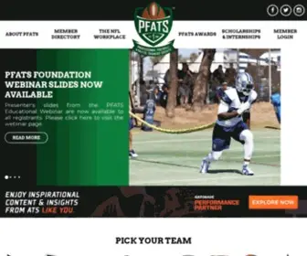 Pfats.com(Home Page) Screenshot