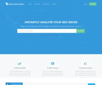 Pfbuzz.com(Pfbuzz SEO Website checker) Screenshot