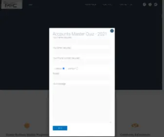 Pfceducation.com(PFC Education) Screenshot