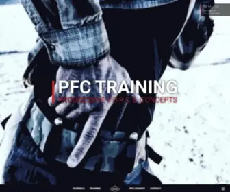 PFCtraining.com(PROGRESSIVE F.O.R.C.E CONCEPTS) Screenshot