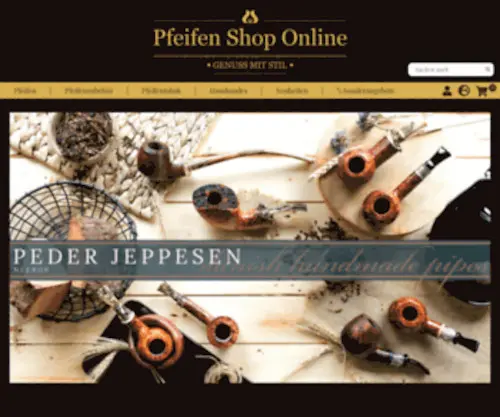 Pfeifen-Shop-Online.de(Pfeifen Shop Online) Screenshot