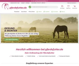 Pferdefutter.de(Müsli) Screenshot