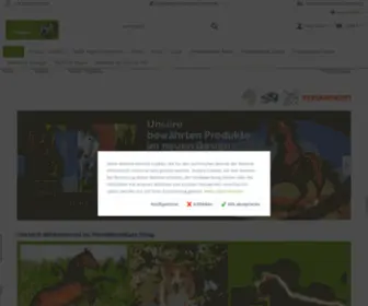 Pferdhundkatz.de(Tiernahrung & Futterergänzungen für Pferde) Screenshot