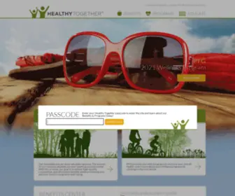 PFghealthytogether.com(Healthy Together) Screenshot