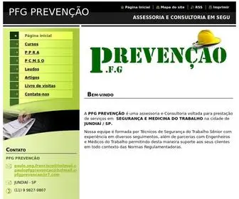 PFGprevencao.com(PREVENÇÃO) Screenshot