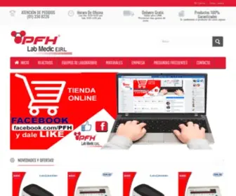 PFH.com.pe(Tienda PFH Labmedic) Screenshot