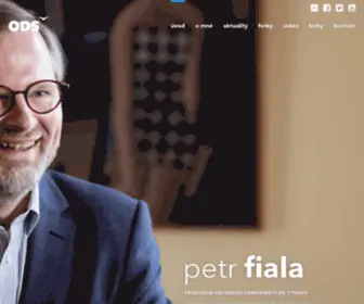Pfiala.cz(Petr Fiala) Screenshot