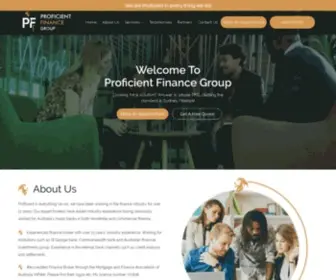 Pfinancegroup.com.au(Business Finance Brokers Liverpool) Screenshot