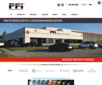 Pfinnovation.com(Point Of Purchase Displays) Screenshot