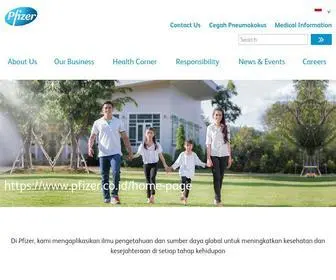 Pfizer.co.id(Indonesia) Screenshot