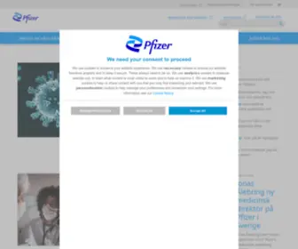 Pfizerhalsa.se(Pfizer Hälsa) Screenshot