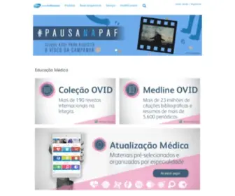 Pfizerpro.com.br(Pfizer para Profissionais) Screenshot
