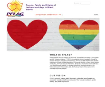 Pflagsouthmiami.com(PFLAG South Miami) Screenshot