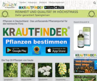 Pflanzen-Deutschland.de(Pflanzen in Deutschland) Screenshot