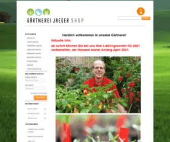 Pflanzen-Jaeger.com(Gärtnerei Jaeger Shop) Screenshot