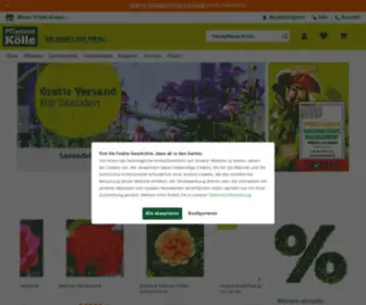 Pflanzen-Koelle.de(Pflanzen-Kölle Gartencenter ▷ alles für Ihren Garten) Screenshot