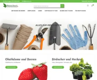 Pflanzen-Shop.ch(Obstbäume kaufen) Screenshot