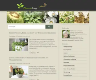 Pflanzenblog-IN.de(Majas Pflanzenblog) Screenshot