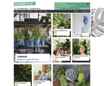 Pflanzenfreude.de(Pflanzen) Screenshot