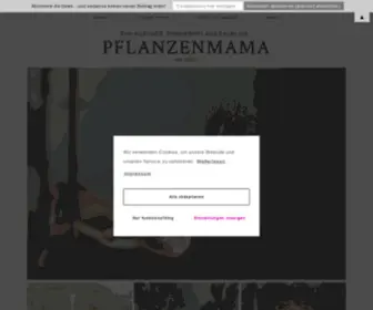 Pflanzenmama.de(Viele gute Infos und Tipps über die Pflege meiner Zimmerpflanzen) Screenshot