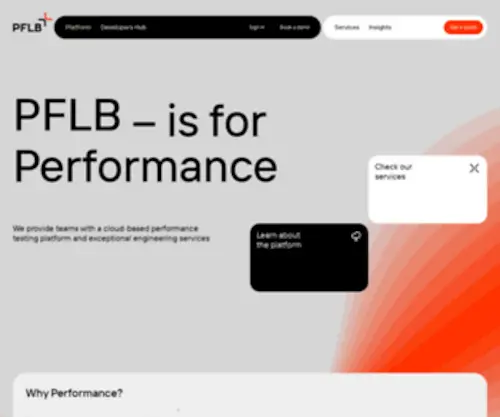 PFLB.us(Software Testing Company & QA Testing Services) Screenshot