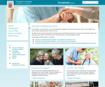 Pflege-IN-Hessen.de(Startseite) Screenshot
