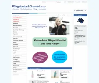 Pflegebedarf-Gromed.de(Pflegebedarf Gromed) Screenshot