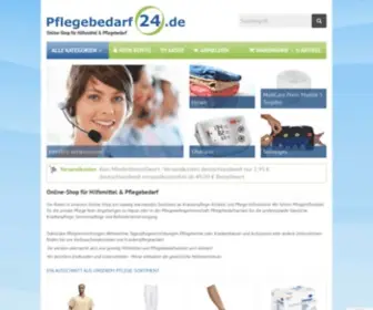 Pflegebedarf24.de(Pflegebedarf 24) Screenshot