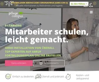 Pflegecampus.de(Pflegecampus) Screenshot