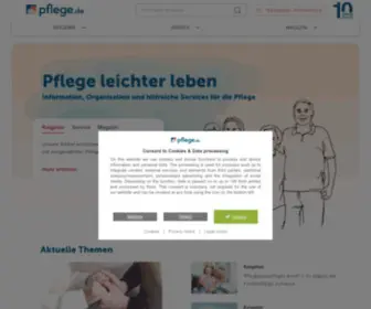 Pflege.de(Pflege leichter leben) Screenshot